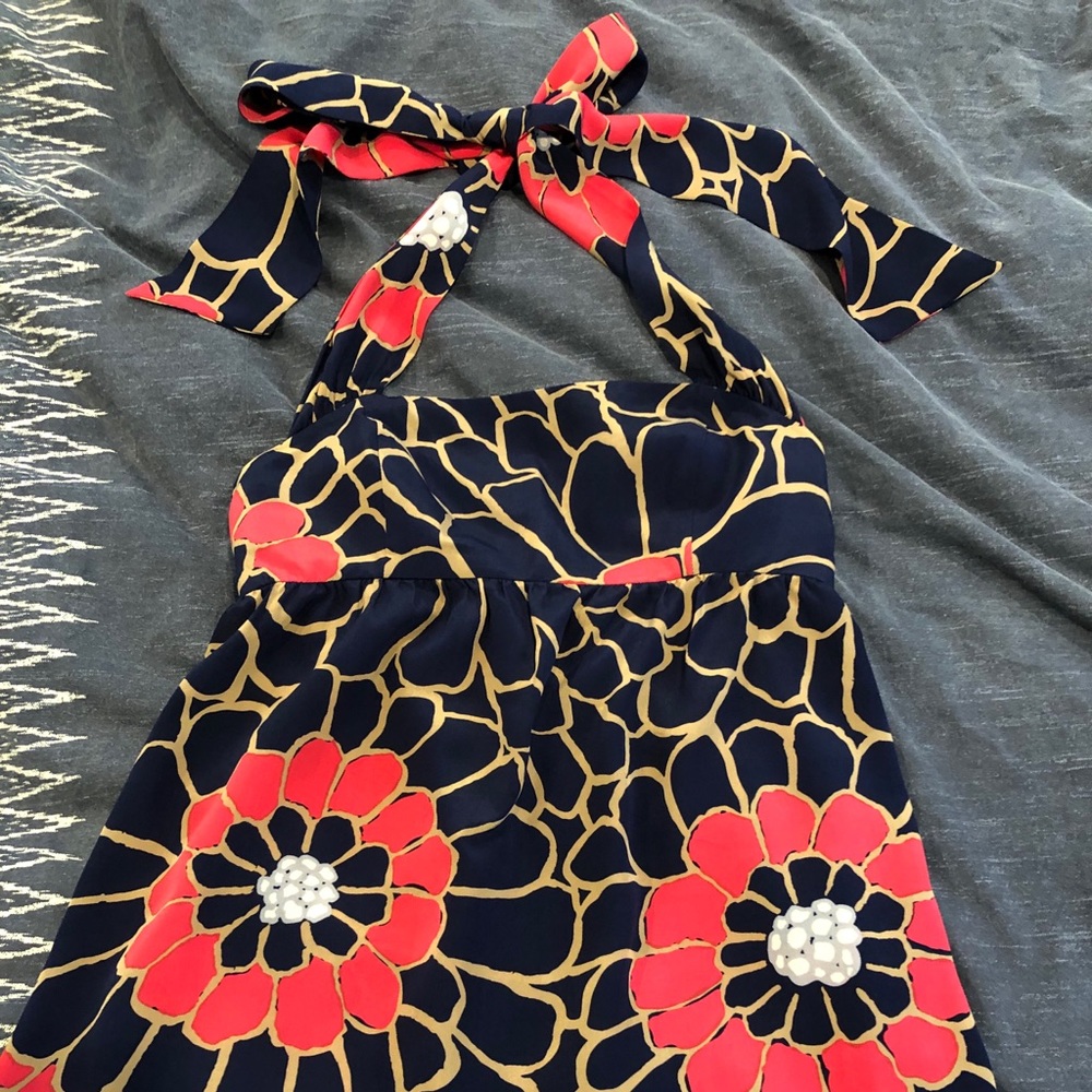 Anthropologie silk halter